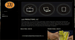 Desktop Screenshot of 33uproductions.com