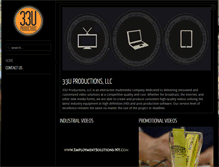 Tablet Screenshot of 33uproductions.com